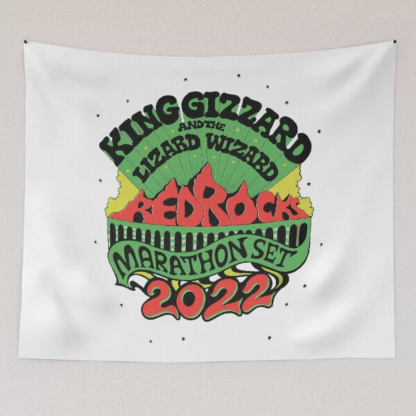 Item preview, King Gizzard Redrocks 2022 designed and sold by LauraAndrey.