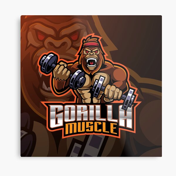 Gorilla Gym Mascot – MasterBundles