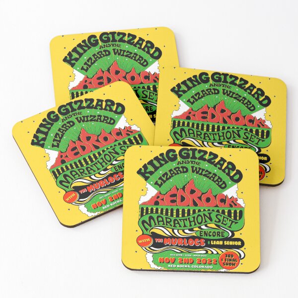 Item preview, King Gizzard And Redrocks poster designed and sold by LauraAndrey.