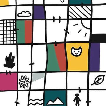 Artwork thumbnail, patchwork by Tegunn Art & Design