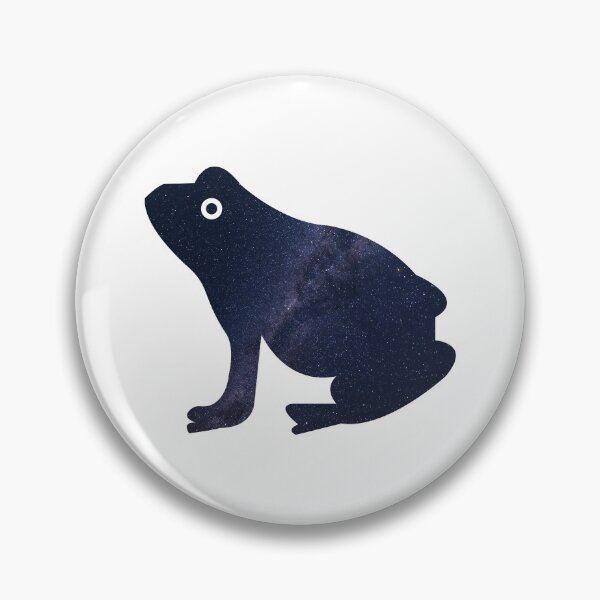 Item preview, Glowing Milky Way On Dark Sky Frog | Cute Frog designed and sold by BopleDesigns.