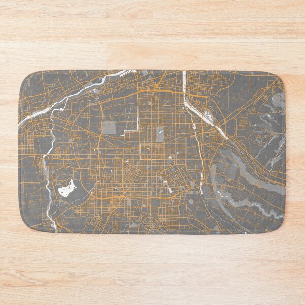 Item preview, Xian City Map of Shaanxi, China - Bauhaus designed and sold by deMAP.