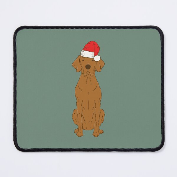 Item preview, Vizsla Christmas Santa Dog Holiday designed and sold by thepawster.