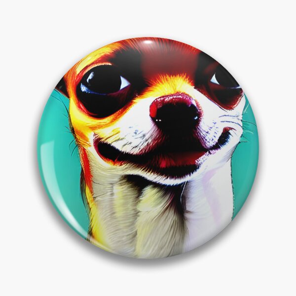 Item preview, Chihuahua colorful art painting dog #6 designed and sold by supeart.
