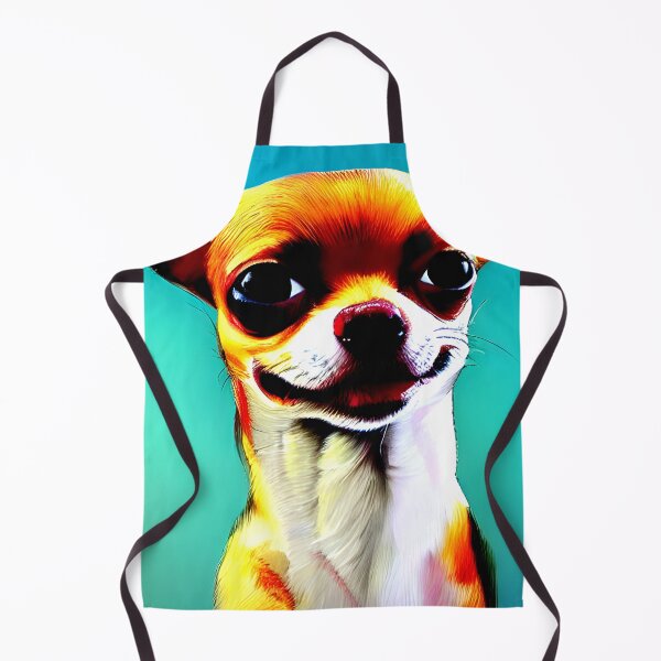 Item preview, Chihuahua colorful art painting dog #6 designed and sold by supeart.