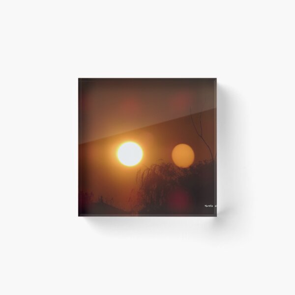 Item preview, Two Suns — Vedic City Iowa Sunrise Phenomenon designed and sold by Marielle Valenzuela.