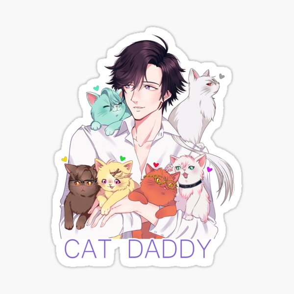 cat daddy jumin Sticker