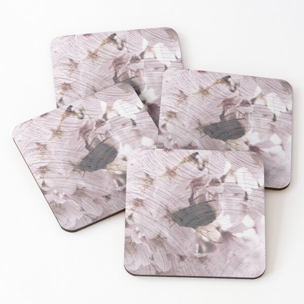 Item preview,  A bee resting on cherry blossoms. designed and sold by PrincessAthena.