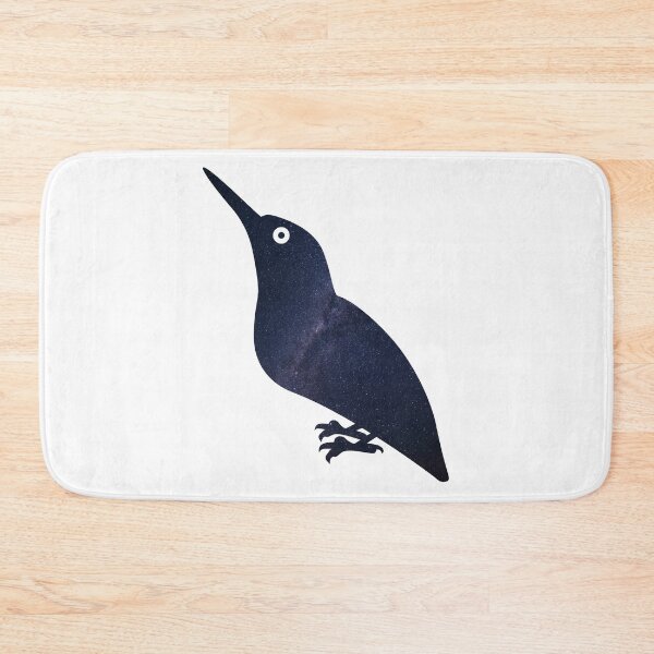 Item preview, Glowing Milky Way On Dark Sky Kingfisher | Cute Kingfisher designed and sold by BopleDesigns.