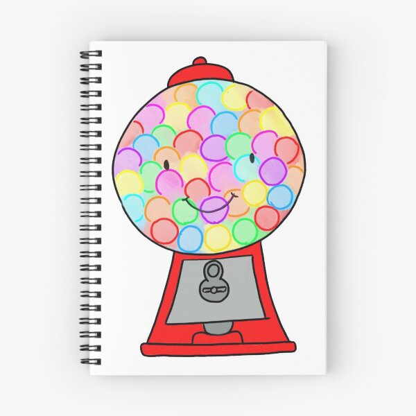Item preview, Happy Gumball Machine designed and sold by ButteredDoodles.