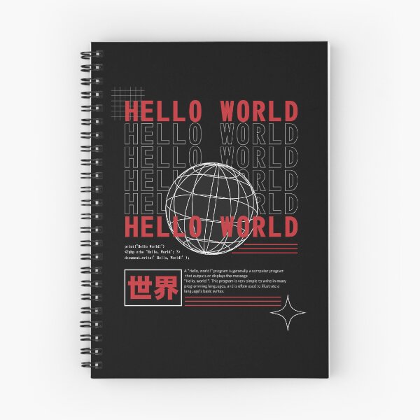 Aperçu de l'œuvre Hello World Design à partir d'un programme informatique créée et vendue par maarse.