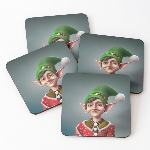 Item preview, Jolly Elf Portrait designed and sold by Jasson.