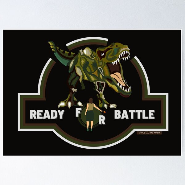 Item preview, Jurassic World - Ready for battle designed and sold by GREENOART.