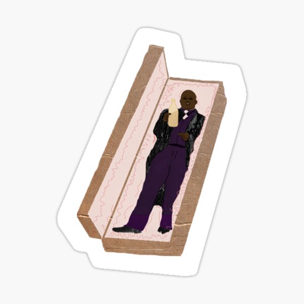 Morpheus Drinking A 40 In A Death Basket "Morpheus drinking a 40 in a death basket" Sticker for Sale by