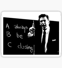 Always Be Closing Sticker