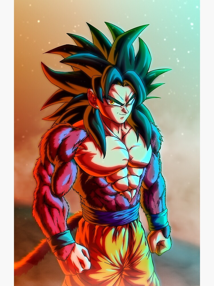 GOGETA SSJ4, an art print by PEA BEAN - INPRNT