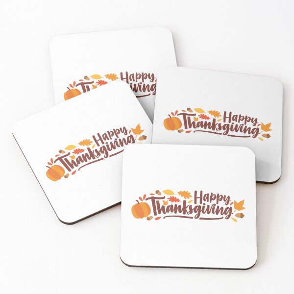 Item preview, Happy thanksgiving with leaf , pumpkins and autumn fruits designed and sold by JAG2B.
