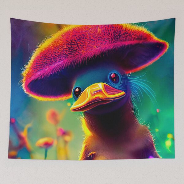 Item preview, Stoned platypus designed and sold by Hoity-Toity.