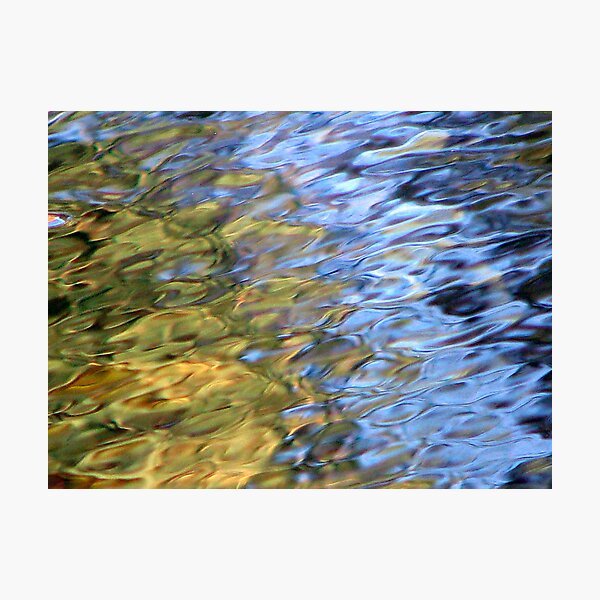 Coloured Water 2 Photographic Print