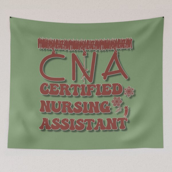 Item preview, CNA,CNA xmas ,certified nursing assistant,certfied nursing assistant christmas designed and sold by cutedream.
