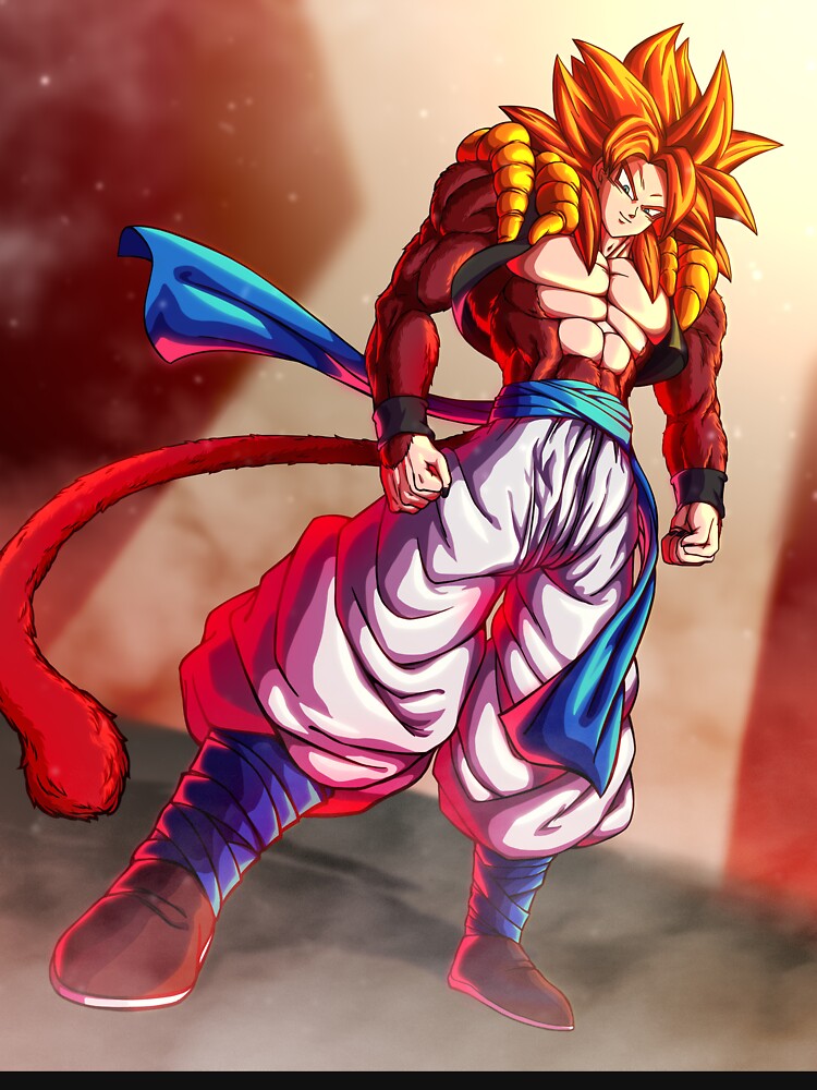 GOGETA BLUE Super Saiyan, an art print by PEA BEAN - INPRNT