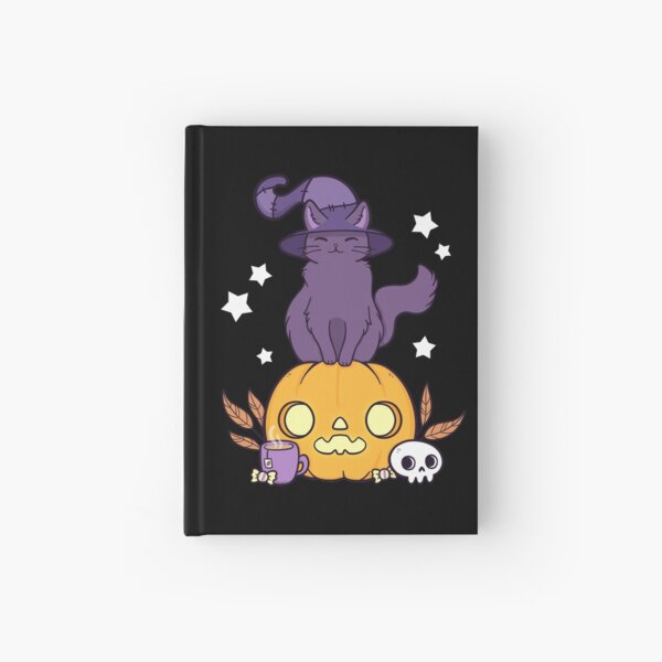Vista previa del artículo con la obra «Gato Calabaza // Negro | Nikury», diseñado y vendido por nikury.
