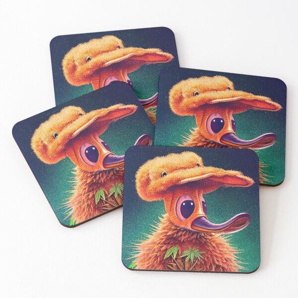 Item preview, Stoned platypus designed and sold by Hoity-Toity.