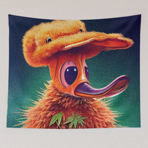 Item preview, Stoned platypus designed and sold by Hoity-Toity.
