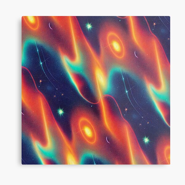 Cosmic Waves #2 Metal Print
