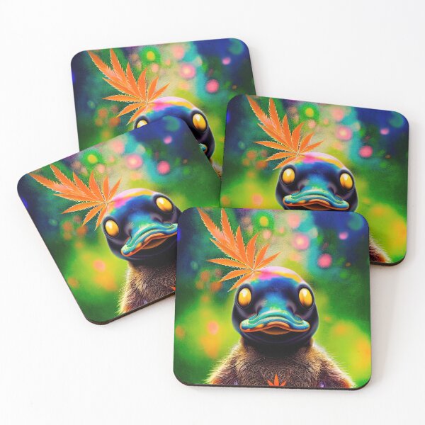 Item preview, Stoned platypus designed and sold by Hoity-Toity.