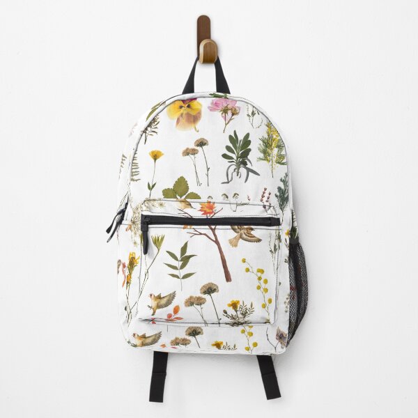 Item preview, Goldfinches in Autumn Floral Pattern - Floor Pillow designed and sold by PetraKDesigns.