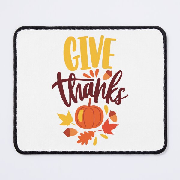Item preview, give thanks with leaf , pumpkins and autumn fruits designed and sold by JAG2B.