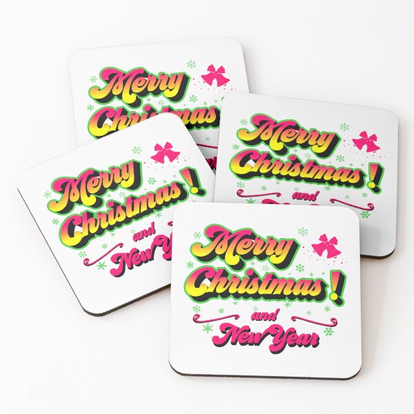 Item preview, Merry Christmas and New Year - White Background (English) designed and sold by Betuzo.
