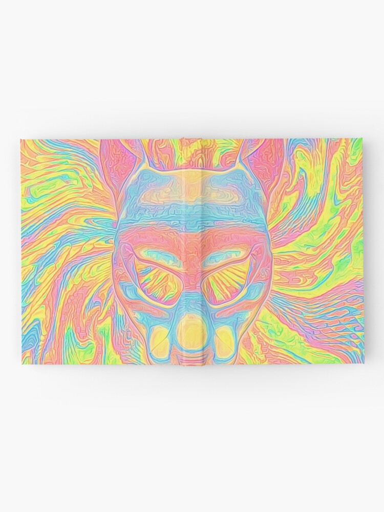 Alternate view of Abstract Mask Hardcover Journal