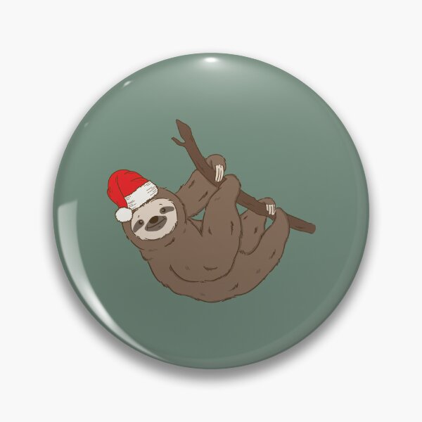 Item preview, Santa Sloth Christmas Animal Holiday designed and sold by thepawster.