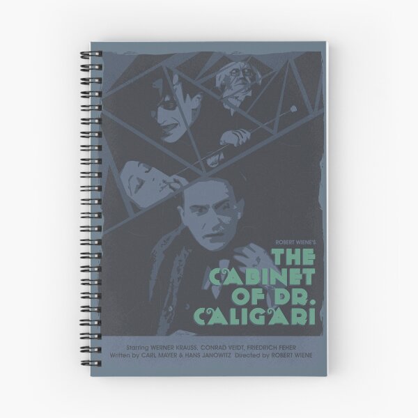 Item preview, The Cabinet of Dr Caligari 1920 Movie Poster designed and sold by Odysseas Terzis.