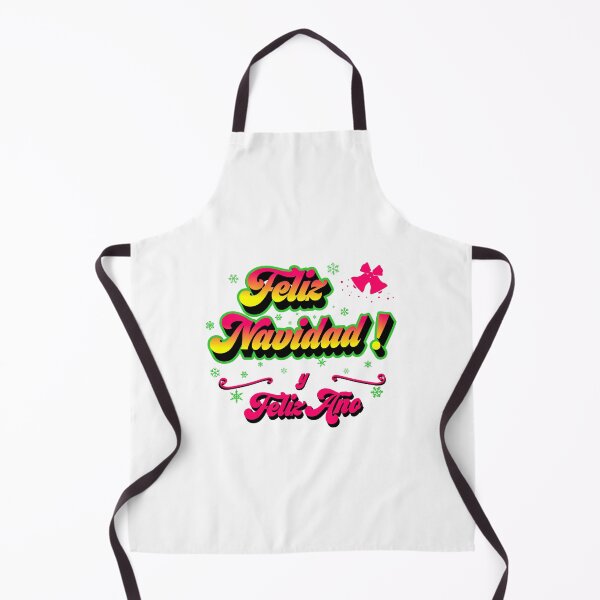 Item preview, Merry Christmas and New Year - white background (Spanish) designed and sold by Betuzo.
