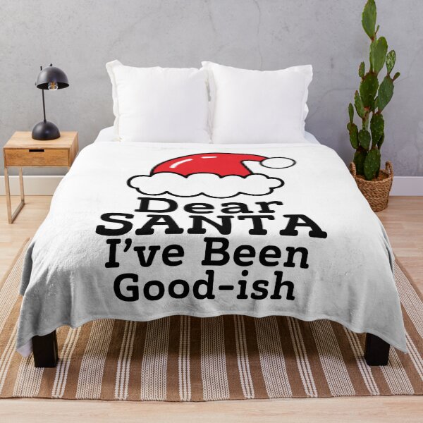 Item preview, Dear Santa I’ve Been Good-ish Christmas designed and sold by BlackSnowShop.