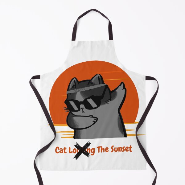 Item preview, Cat looking the sunset designed and sold by MokonoKokoro.