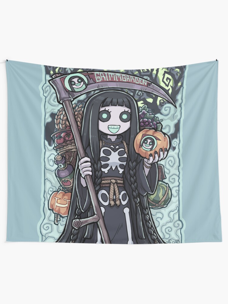 Alternate view of Reaper of the Grim Garden Tapestry