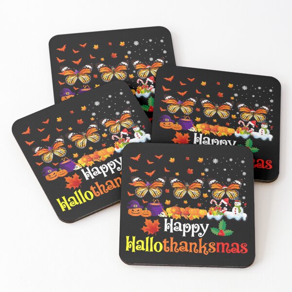 Artikelvorschau, Schmetterlingsliebhaber Happy Hallothanksmas Halloween Xmas Party entworfen und verkauft von IsraelCastro.