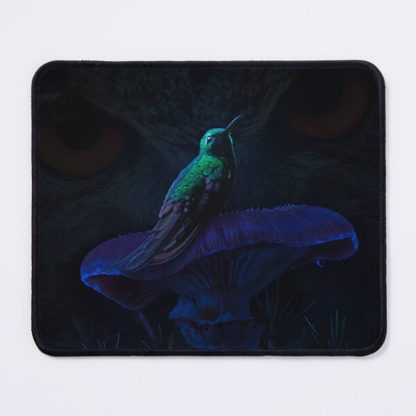 Item preview, The Mushroom and the Hummingbird designed and sold by vandervisuals.