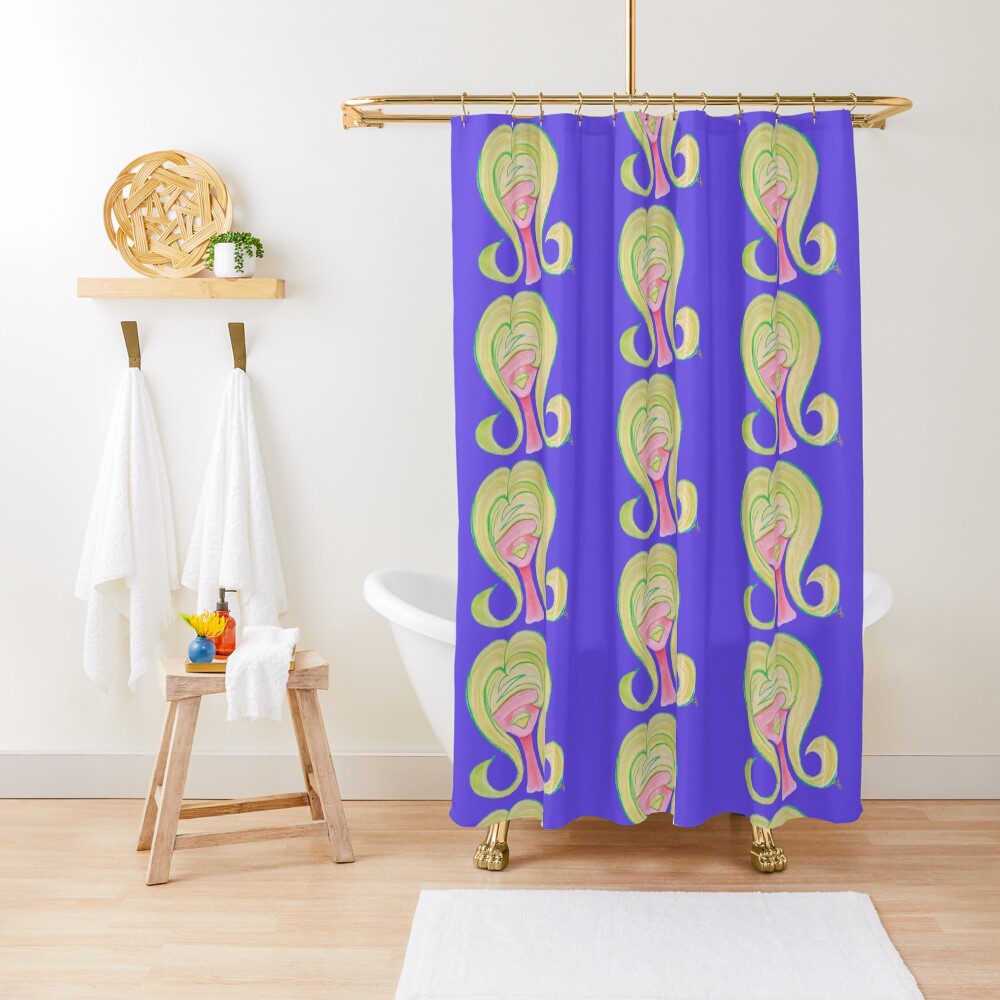 Item preview, Shower Curtain designed and sold by TalkingCrow.