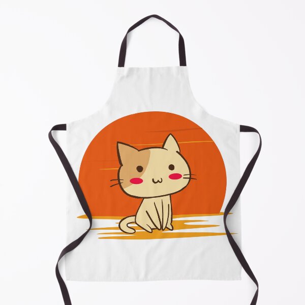 Item preview, Cat looking at sunset designed and sold by MokonoKokoro.