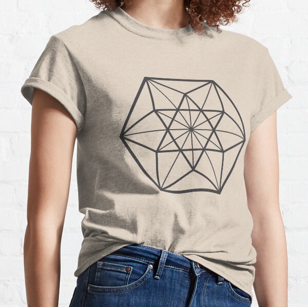 Centered Cuboctahedron (light background) Classic T-Shirt