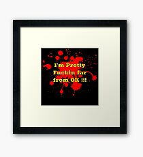 Pulp Fiction Framed Print
