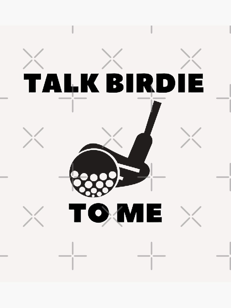 ""Bad Birdie Golf Cute Design"" Poster for Sale by ZouDesigner Redbubble