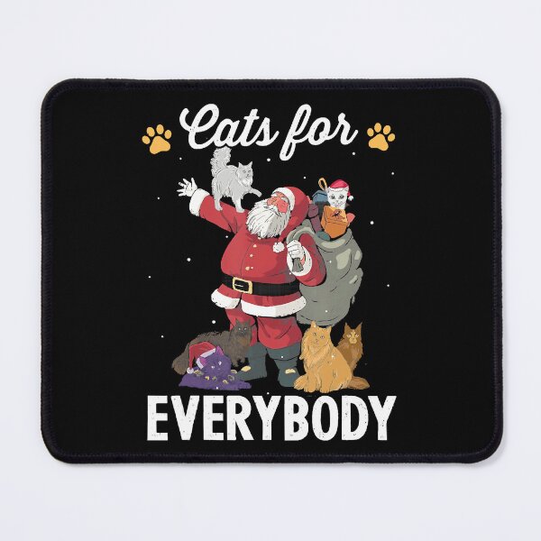 Item preview, Cats For Everybody Christmas Cat Funny Xmas Santa Women designed and sold by IsraelCastro.