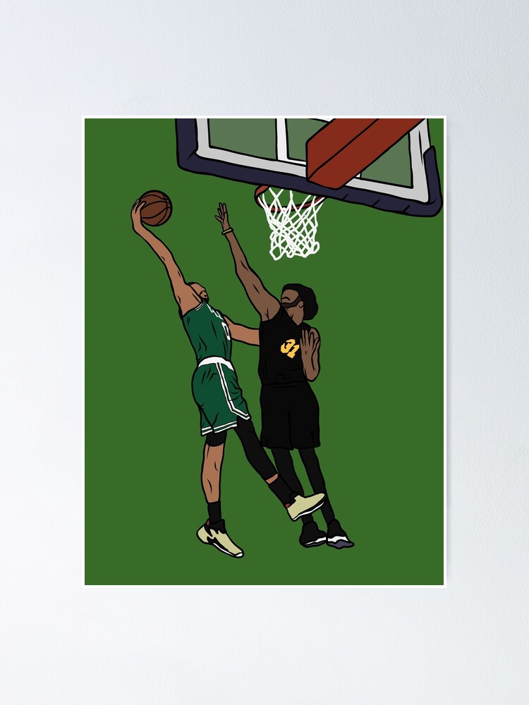 Jayson Tatum Pointing Up (White) Poster for Sale by RatTrapTees