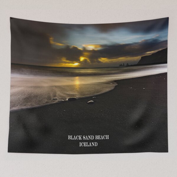 Item preview, Reynisfjara Black Sand Beach designed and sold by NTxPhotography.